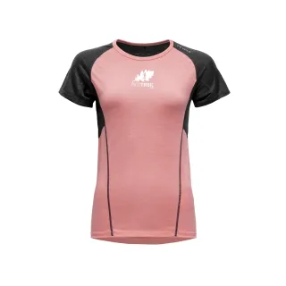 Ecotrail Oslo deltakertrøye. Pink/aprikos 2025. Dame